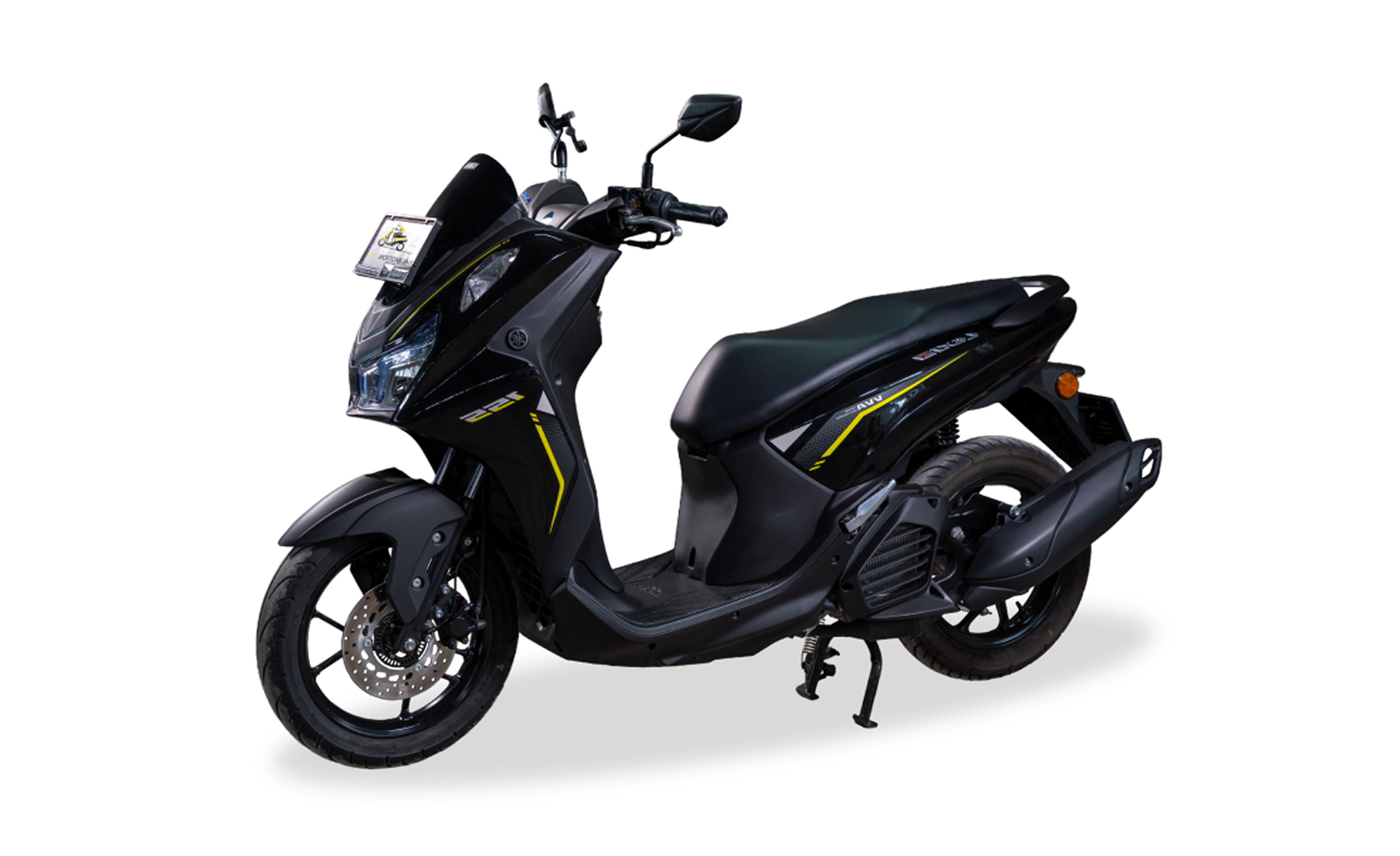Mieten Sie einen Yamaha Lexi 155 (schwarz)